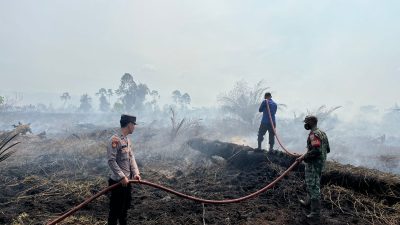 Polres Aceh Selatan Selidiki Kebakaran Hutan & Lahan Bakongan