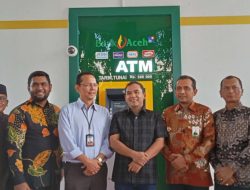 Bank Aceh Miliki ATM Drive Thru di Taman Riyadhah, Diresmikan Wali Kota Lhokseumawe