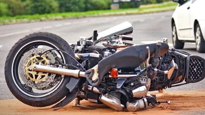 Apes Motor Korban Kecelakaan